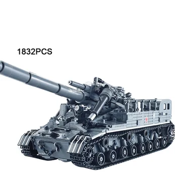 

Hot modern military U.S.A army T92 tank moc batisbricks building block model ww2 bricks toys collection for adult children gifts
