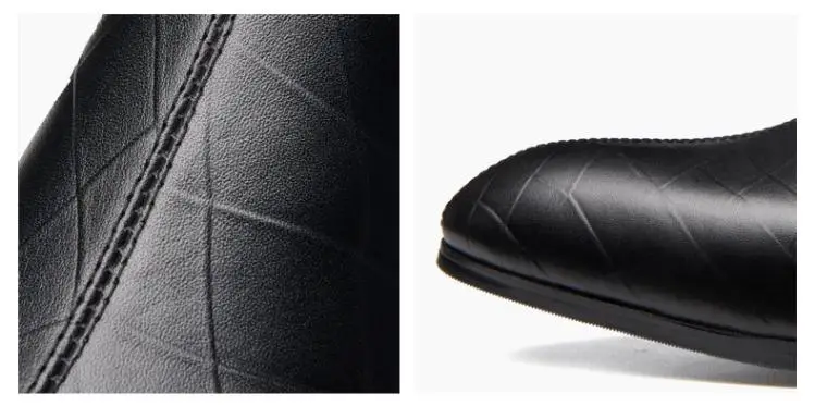Do Leather Outono inside Sapatos Couro Toe inside E Ankle Salto De Apontou Inverno Genuíno Dos Alto Short New Inside Botas Da Branco Moda Homens Preto Trabalho Plush Mens Plush Boots Vestido Casamento wr1zwpqF