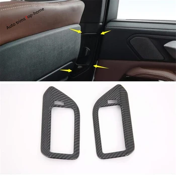 

Yimaautotrims Pillar B Air Conditioning AC Vent Outlet Cover Trim Interior Fit For BMW X5 G05 2019 2020 Carbon Fiber Look