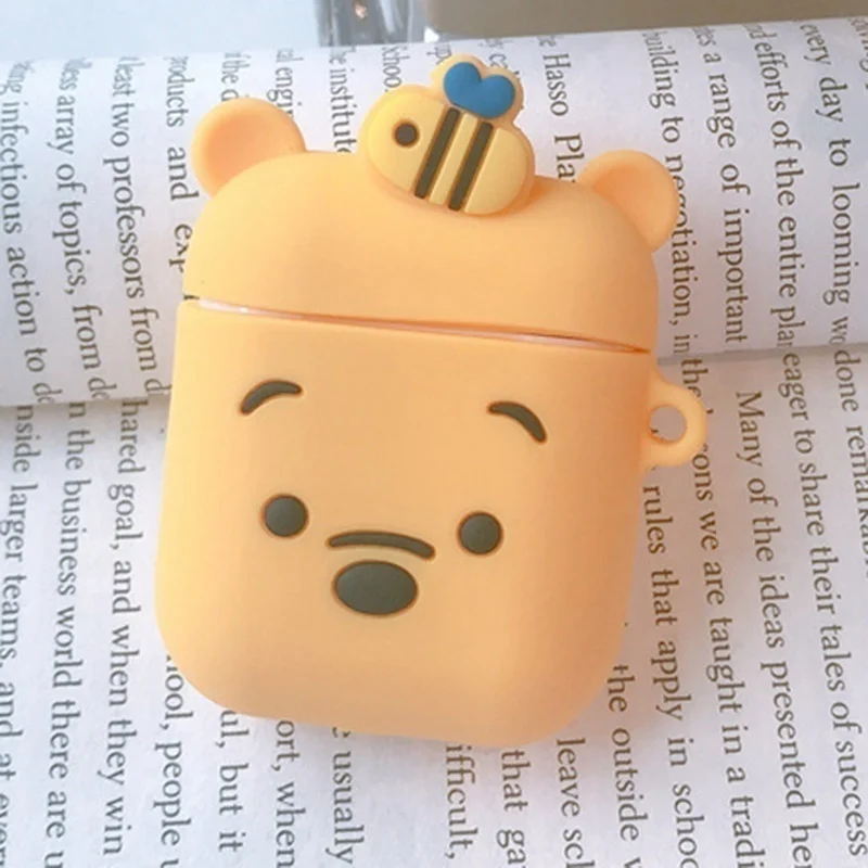 Housse For Airpods Coque Cute Protective Case For Airpods 2 1 Earphone Cover Shock Proof Animal Cartoon Hoesje For Eirpods Auriculares Etui Housse - Цвет: Housse For Airpods