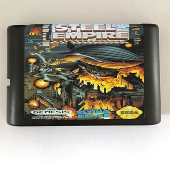 

Top quality 16 bit Sega MD game Cartridge for Megadrive Genesis system --- Steel Empire