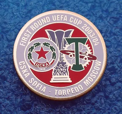 

Most popular pin badges New model & Most popular CSKA SOFIA - Torpedo Moscow Moskva pin badge