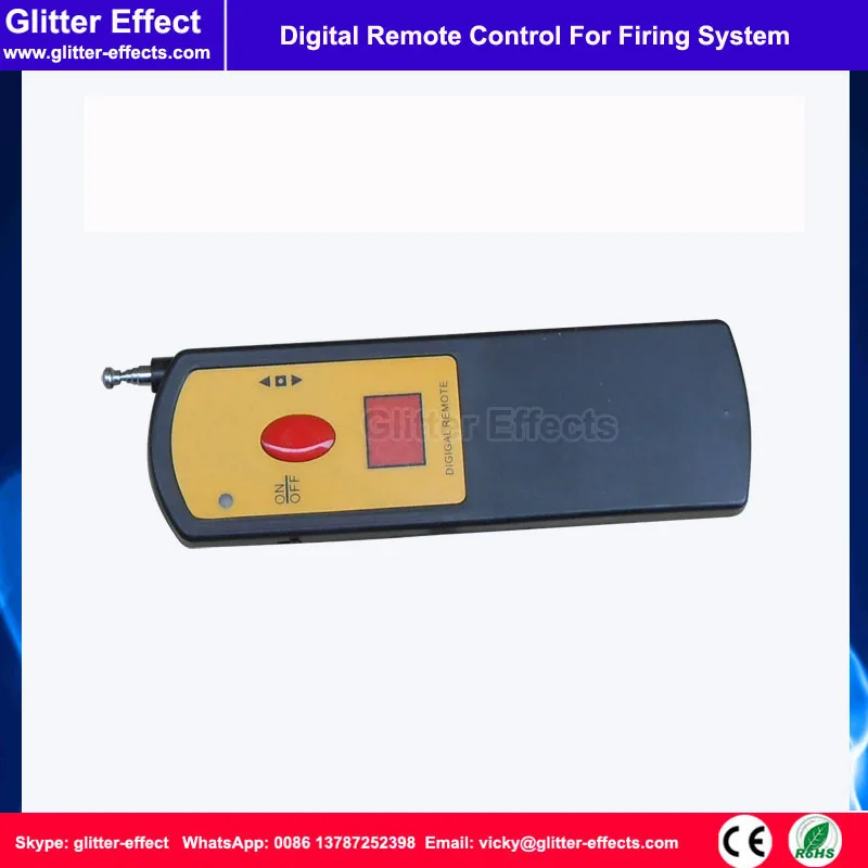 

Digital functional remote control for fireworks firing system