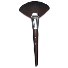 1pcs New Arrival Make Up Brand NO.134 Powder Fan Brush Supple Bristles Large rounded fan-shaped Makeup Brushes Tools