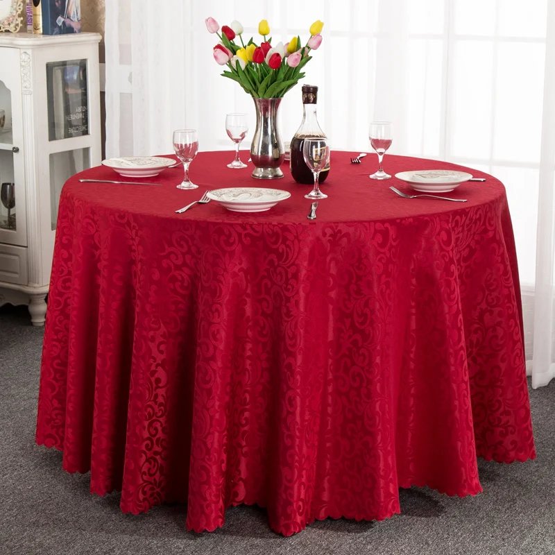 Hotel tablecloth restaurant European square round table clothin
