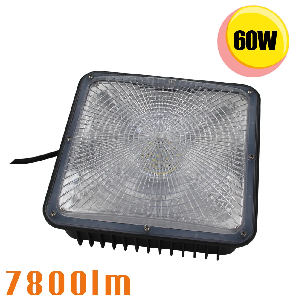 AC100277V 60W LED gas petrol station canopy fixture replace 175W CFL