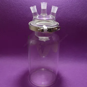 

10000ML Multi-neck Reaction Flask,Separately flask(round bottom),with Clamp