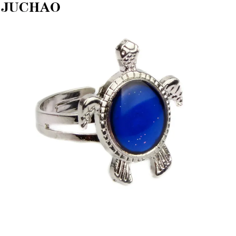 Juchao Fashion Vintage Mood Ring Adjustable Temperature Changes