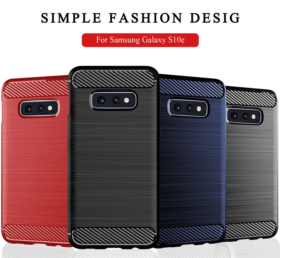 For Samsung S10 Case Silicone Rugged Armor Soft Back Cover Case For Samsung Galaxy S10e S10 Lite Pro S10Pro ShockProof Cases (11)