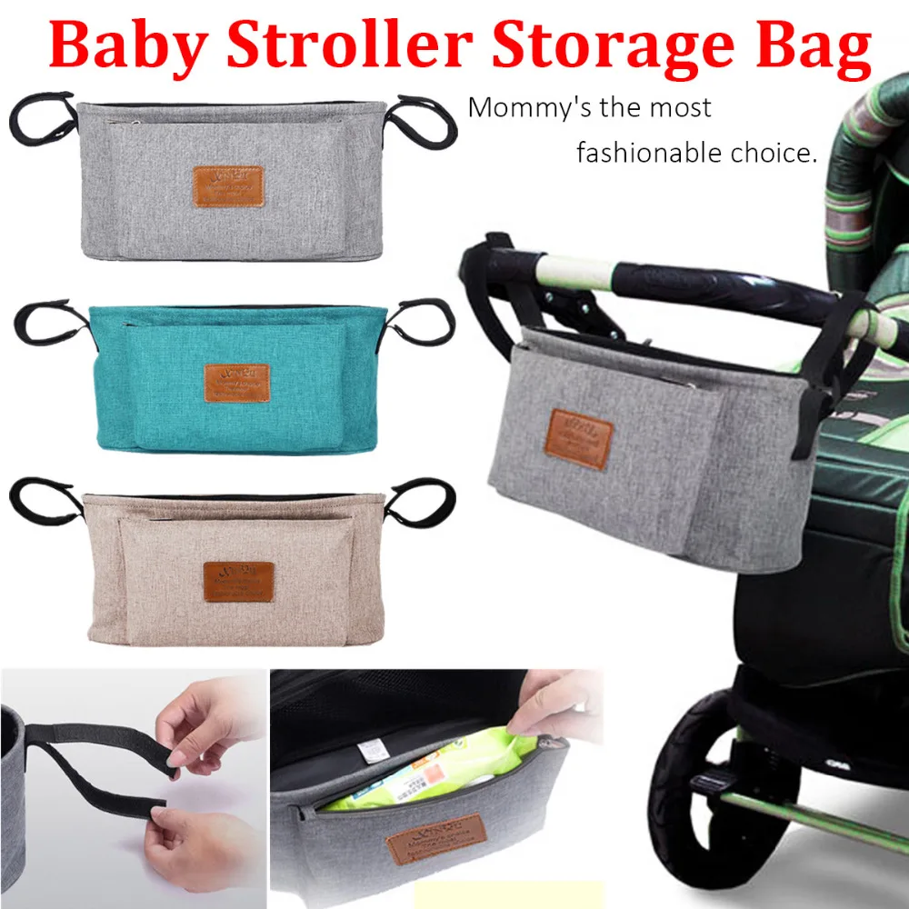 Fussbudget Universal Mini Multifunctional Baby Stroller Storage Bag