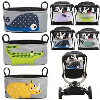 Hot Selling Baby Strollers Accessories Baby Carriage Pram Cart Bottle Diaper Bag Polyester Newborn Nappy Bag Stroller Bag