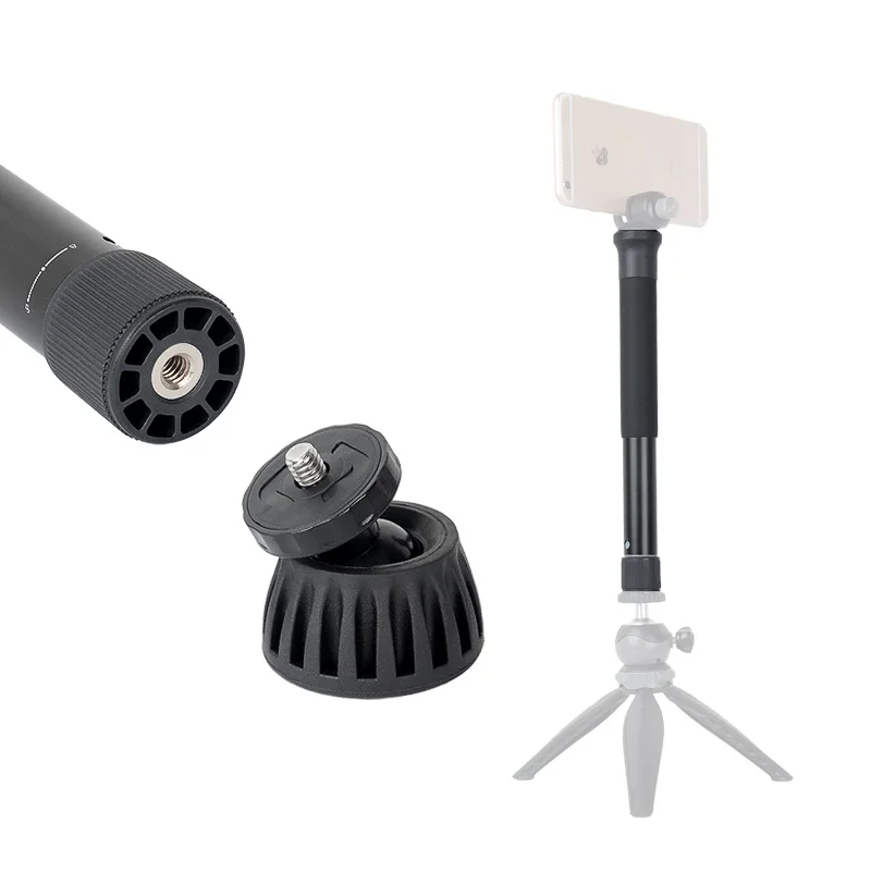 XILETU XM-256 47,8 дюймов монопод удобный штатив монопод селфи палка полюс для DSLR камеры видеокамеры смартфон беззеркальная камера