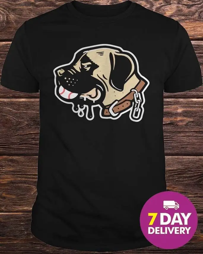 Hercules Dog The Sandlot Мужская рубашка черная хлопковая Футболка с героями мультфильмов