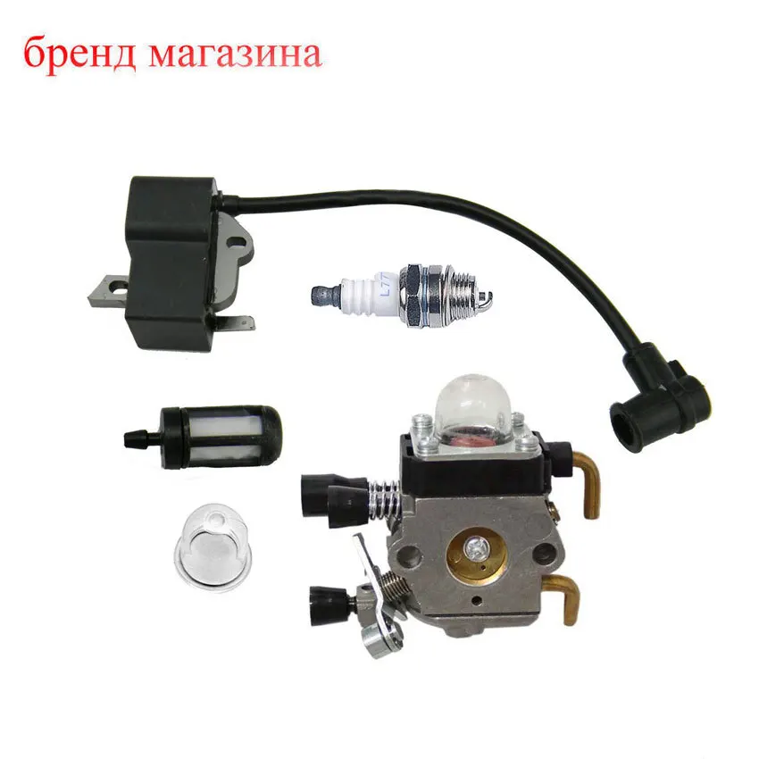 

Carburetor+Ignition Coil+Spark Plug+Primer Bulb+Fuel Filter for STIHL FS75 FS80 FS85 FC85 HT70 HS75 Blowers Trimmer Brush Cutter