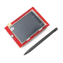 1 шт. 2,4 дюймов TFT ЖК-дисплей щит ILI9341 240x320 Touch Совета 65 К RGB Цвет Дисплей модуль с Стилус для Arduino UNO