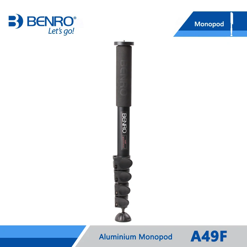 BENRO A49F Monopod Professional Aluminium Monopods For Camera Without 3