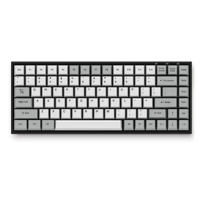 Ceny Oryginalny AKKO 3084 Silent klawiatura mechaniczna bezprzewodowy gracz komputerowy Bluetooth 84 klawiszy