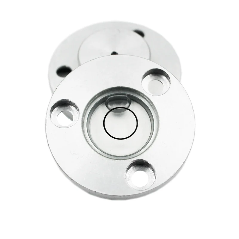 

Flange Round Spirit Metal Level Horizontal Bubble Mini Bubble Level for TC802 TC805 Total Station 1Piece