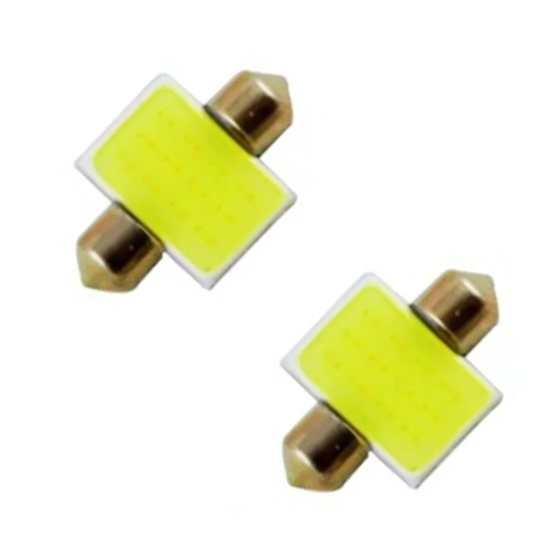 4 шт. 31 мм C5W C10W C3W DE3021 6428 DE3175 гирлянда COB Светодиодная Автомобильная подсветка
