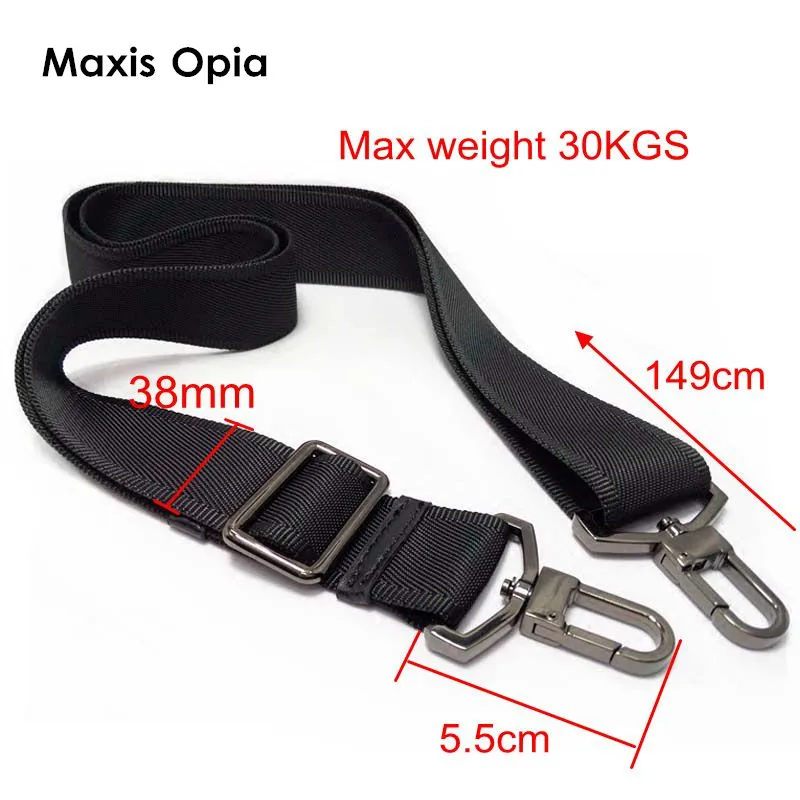 Nylon Bag Strap For Men Bags Strong Shoulder Strap Men Briefcase Laptop