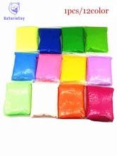 12pcs 1lot 3D color mud 12 color space mud This clay self styled package font b