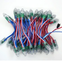 Водонепроницаемый IP68 цифровой 5 в rgb Светодиодная лента UCS1903 IC волшебный цвет адресуемый 12 мм сменный ЖК-экран свет для письма свет