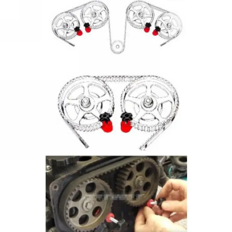 5 пар кулачковых зажимов двигатель распределительного вала инструмент блокировки синхронизации звездочки шестерни Комплект Универсальный