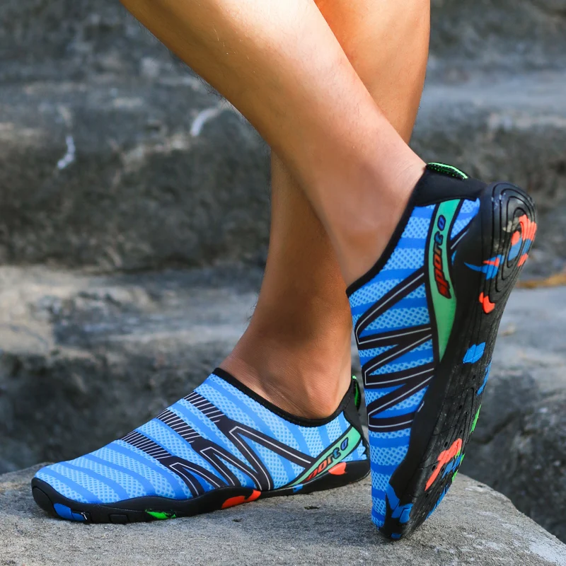 الشاطئ أكوا أحذية النعال أحذية ماء المنبع رياضية الأحذية حذاء للجيم رياضية الرجال النساء للجنسين Lightweigt الصيف أحذية