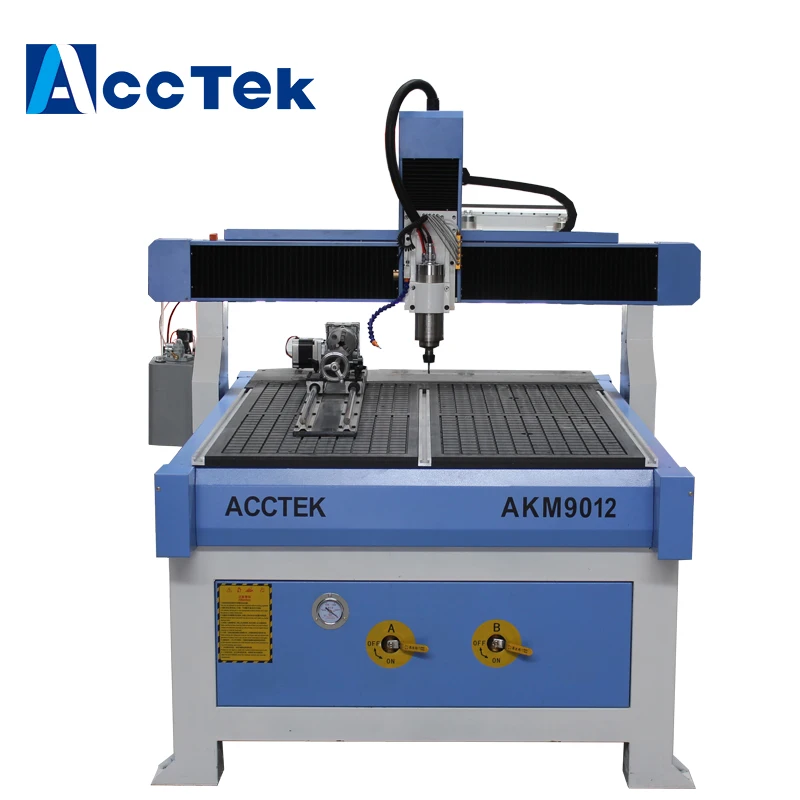 

9012 best cnc router machine for sale/ 4 axis woodworking cnc router machine /rotary axis cnc router for wood acrylic paper