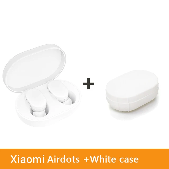 Xiaomi Mijia Airdots TWS, беспроводные Bluetooth 5,0, наушники в ухо, молодежная версия, стерео басы с микрофоном, свободные наушники, управление AI - Цвет: Add White Box