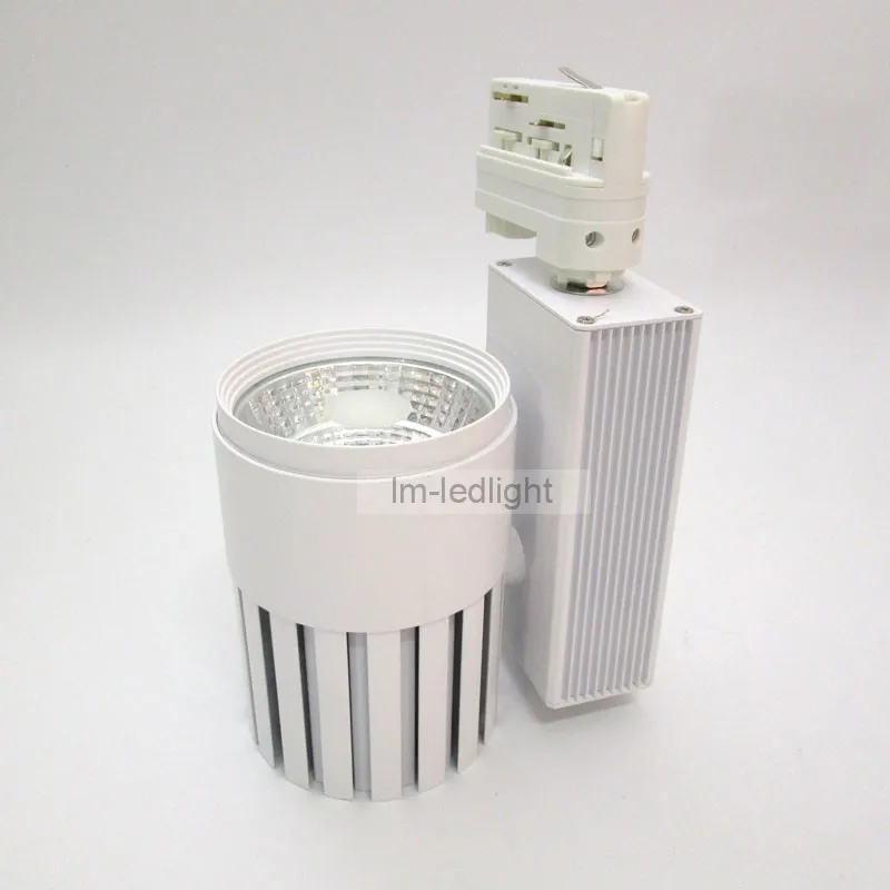 

LED track lights 30W 4 wire 3 phase led lamp art deco wall lamp warm / netural / cold white in white black LED track lamp