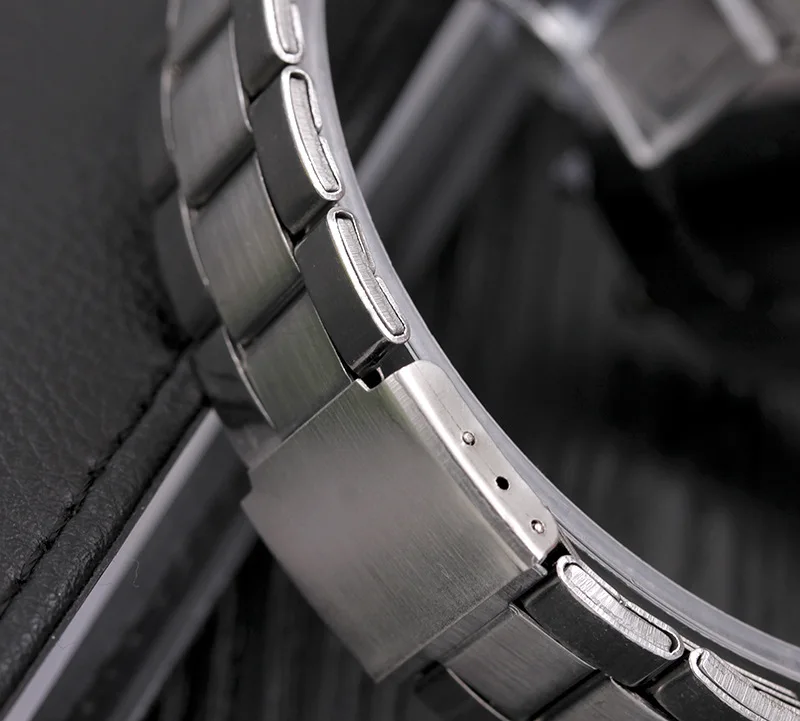 Новые металлические поверхности стальной ремень мужские и женские часы подарок модные унисекс кварцевые часы