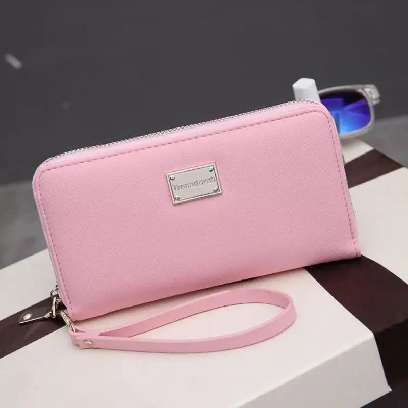 Candy Short Clutch Wallets Female Fashion PU Leather Coin Bag Phone Purses Lady Cards Holder Zipper Wallet 2019 Women Wallets