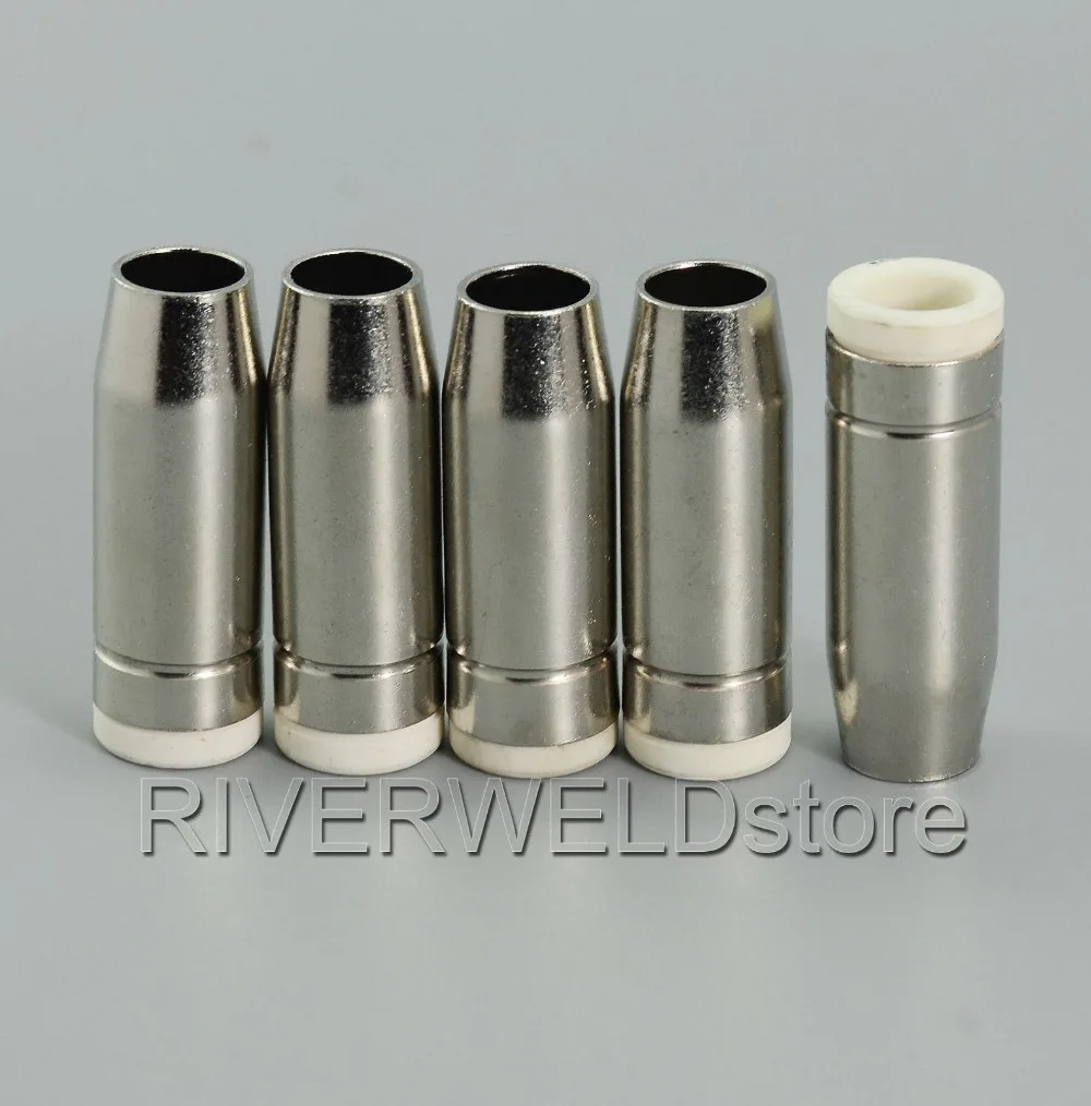 Сварочная горелка MB15 MIG MAG Co2 коническая сопла защитная чашка с керамической