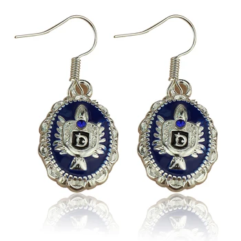

New Punk The Vampire Diaries Damon Drop Earrings Collier Xmas Jewelry Gift for Women Girl