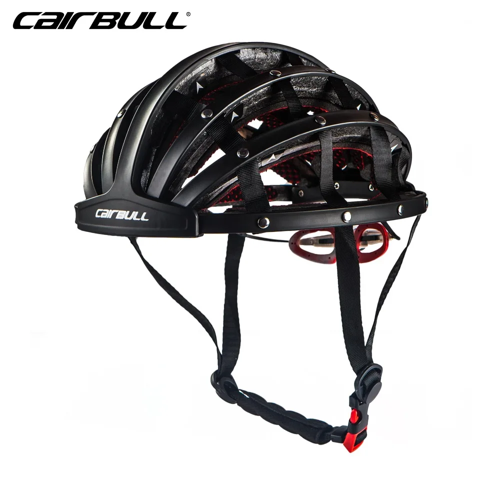 cheap CAIRBULL Folding Bicycle Helmets 56 62cm Ultralight Cycling Helmet For Women Men Road MTB Riding Bike Helmet Capacete Ciclismo