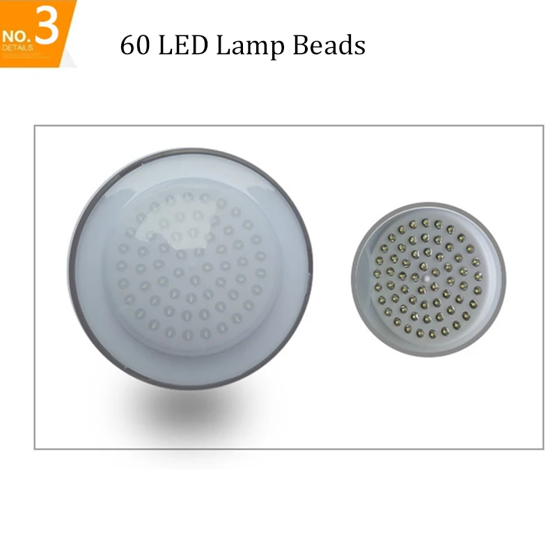 AIMIHUO 60 LED Camping Light Outdoor Mini Tent Camping Lamp Hook LED Lantern Rechargeable 18650 Battery Lantern Portable Lamp (7)