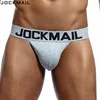 JOCKMAIL Brand mens bikini Gay underwear Sexy mens string bikini briefs cuecas calzoncillos hombre slip Cotton mens panties ► Photo 3/6