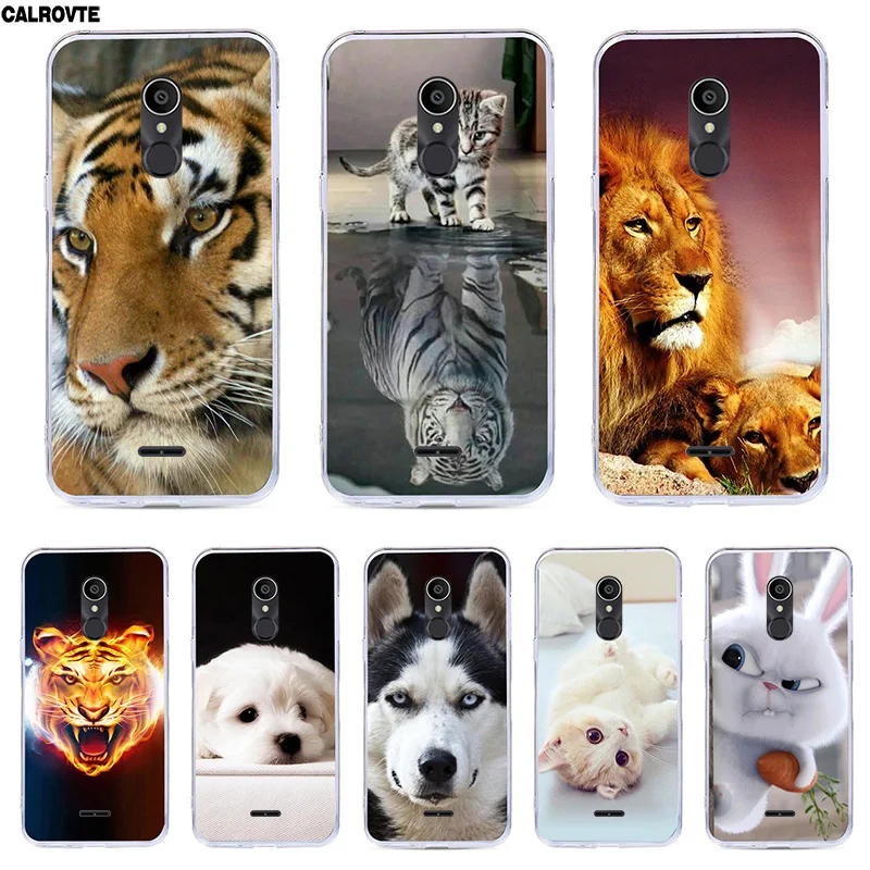 

For Alcatel 3 C 3C 5026D 5026 5026A 6.0" Cover Silicone Soft Back case For Alcatel 3C Cartoon Cute Animal Phone Bags Protective