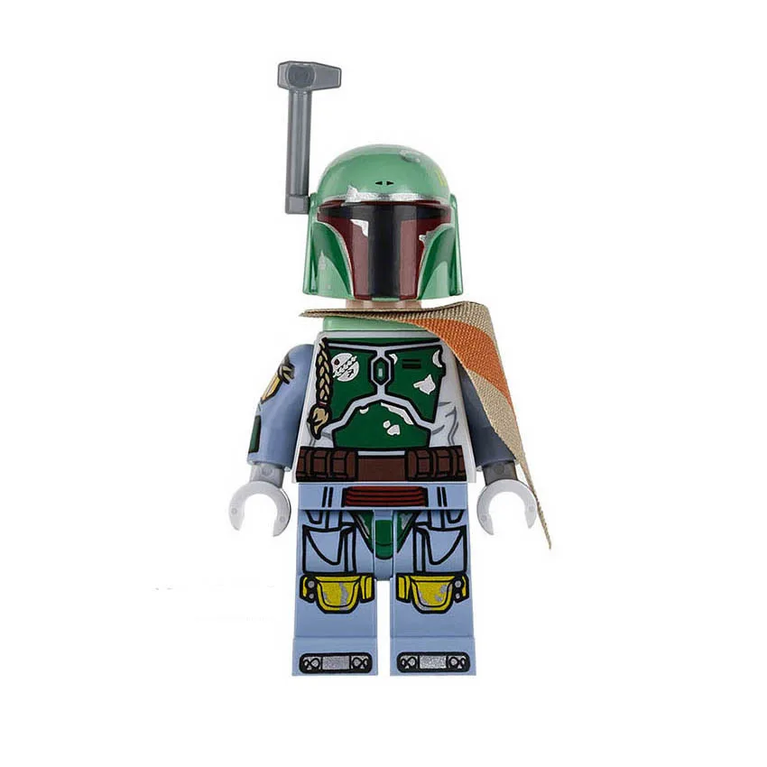 Compatible Legoing Star Wars Boba Fett Minifigs Figurines Building Blocks Toys 2019 New Star Wars Boba Fett Assembling Figures