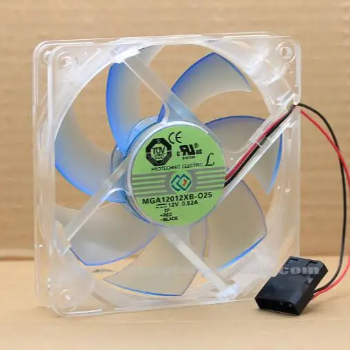 Новый оригинальный MGA12012XB-O25 12025 12V 0.52A двухпроводный двухшаровой высокоскоростной