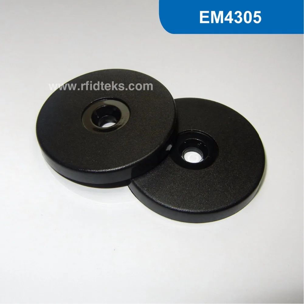 RT40 Диаметр: 40 мм ABS RFID токен метка, rfid-диск на небольших расстояниях, радиочастотная бирка для патрулирования персонала охранная система 125 кГц 512bit R/W с EM4305 чип