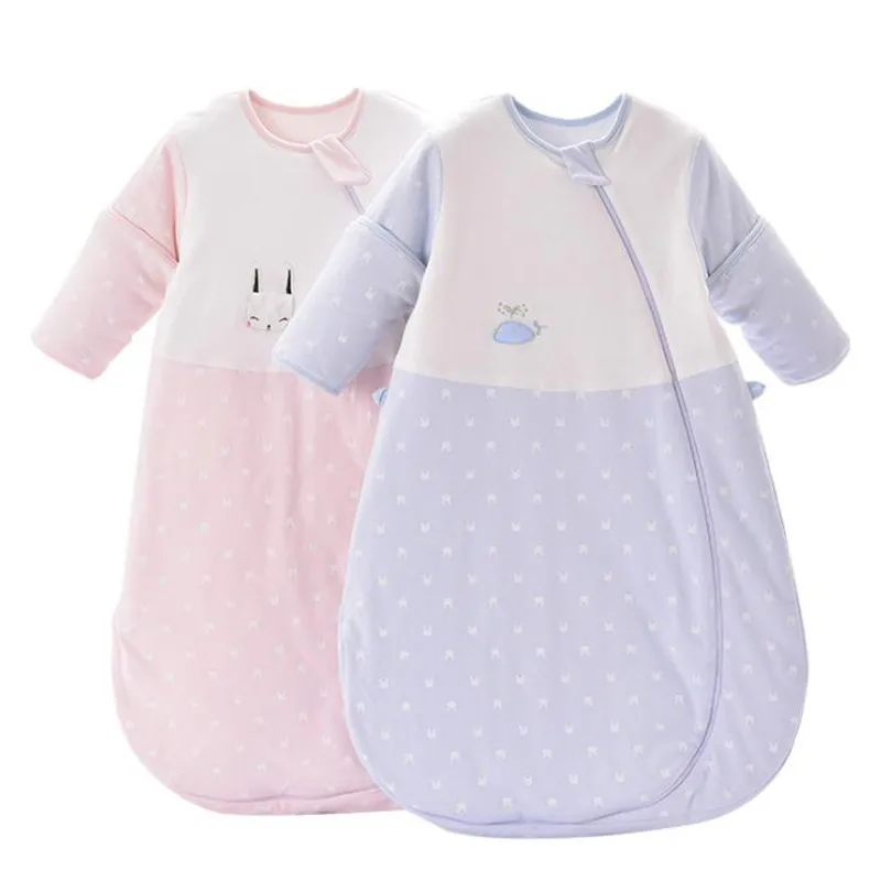 

Long Sleeve Baby Sleeping Bag Cotton Sleep Sack Newborn Envelop Baby Sleeper