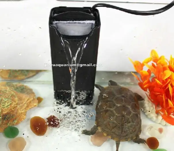 

Built-in low water fish tank turtle tank external hang on filter quiet silence replace filter cotton