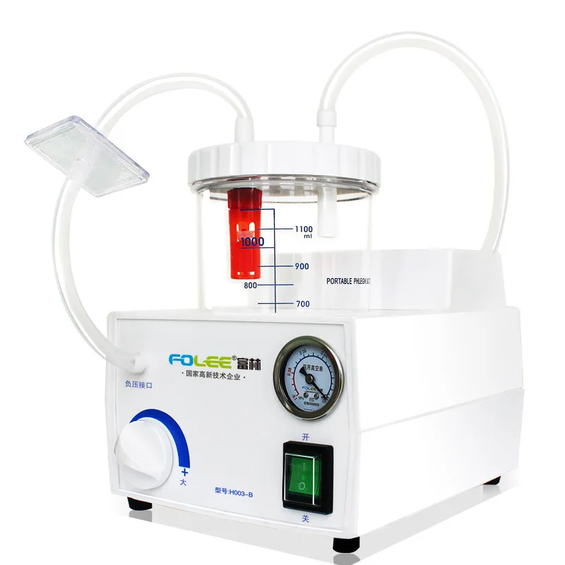 Portable Dental Vacuum Phlegm Suction Unit Electric sputum aspirator