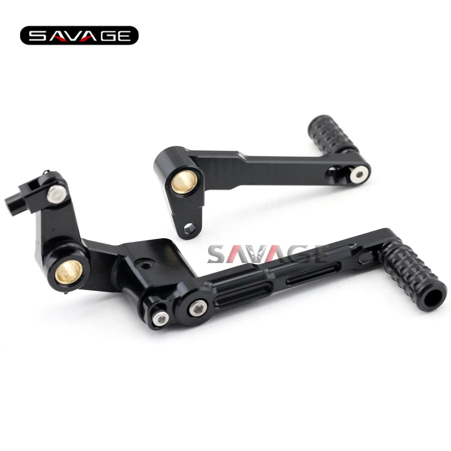 

For DUCATI MONSTER 696 796 1100/S Motorcycle CNC Aluminum Adjustable Gear Shift Lever Shifter & Brake Pedal Lever B