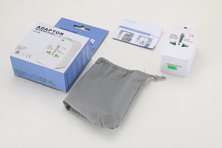 Travel Adapter Мощность разъем Электрический переходника штепсельной вилки International адаптер Универсальный разъем USB Мощность Зарядное устройство конвертер США ЕС Великобритания AU