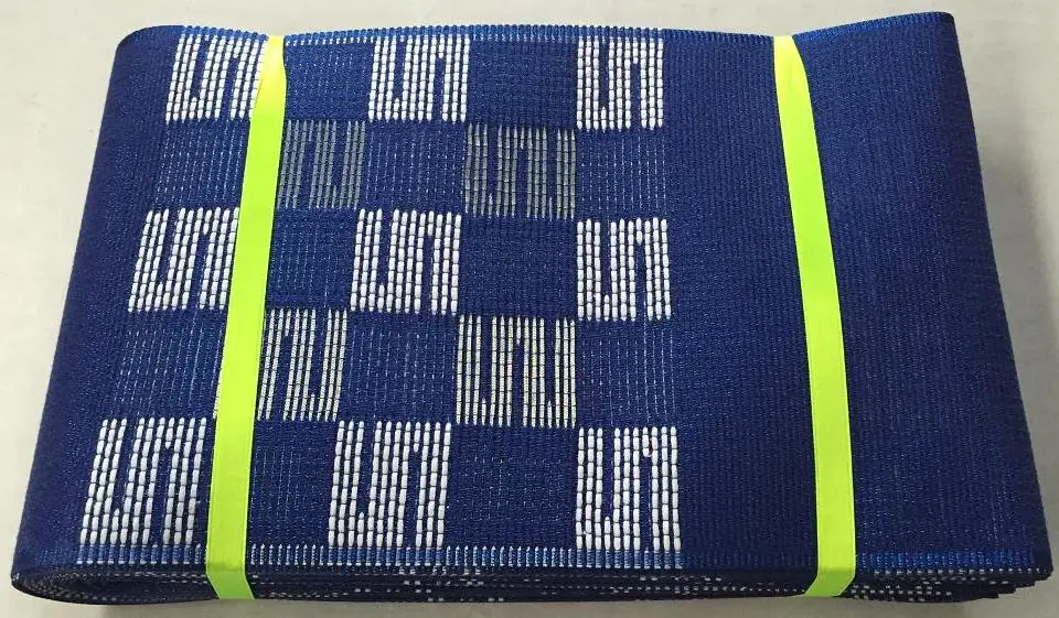 

Free Shipping High Quality African ROYAL BLUE Nigeria Aso Oke Headtie For Wedding Clothing Headwear,17.2M*17.5CM CJWA-293