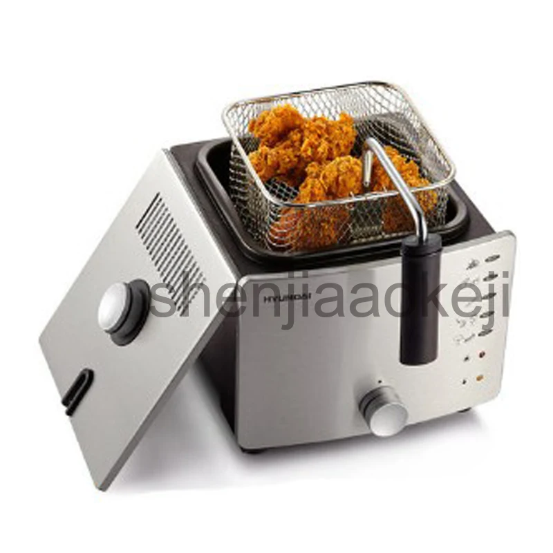 Electric Deep Fryer Home Smokeless Fryer Multifunction Small Pot Small
