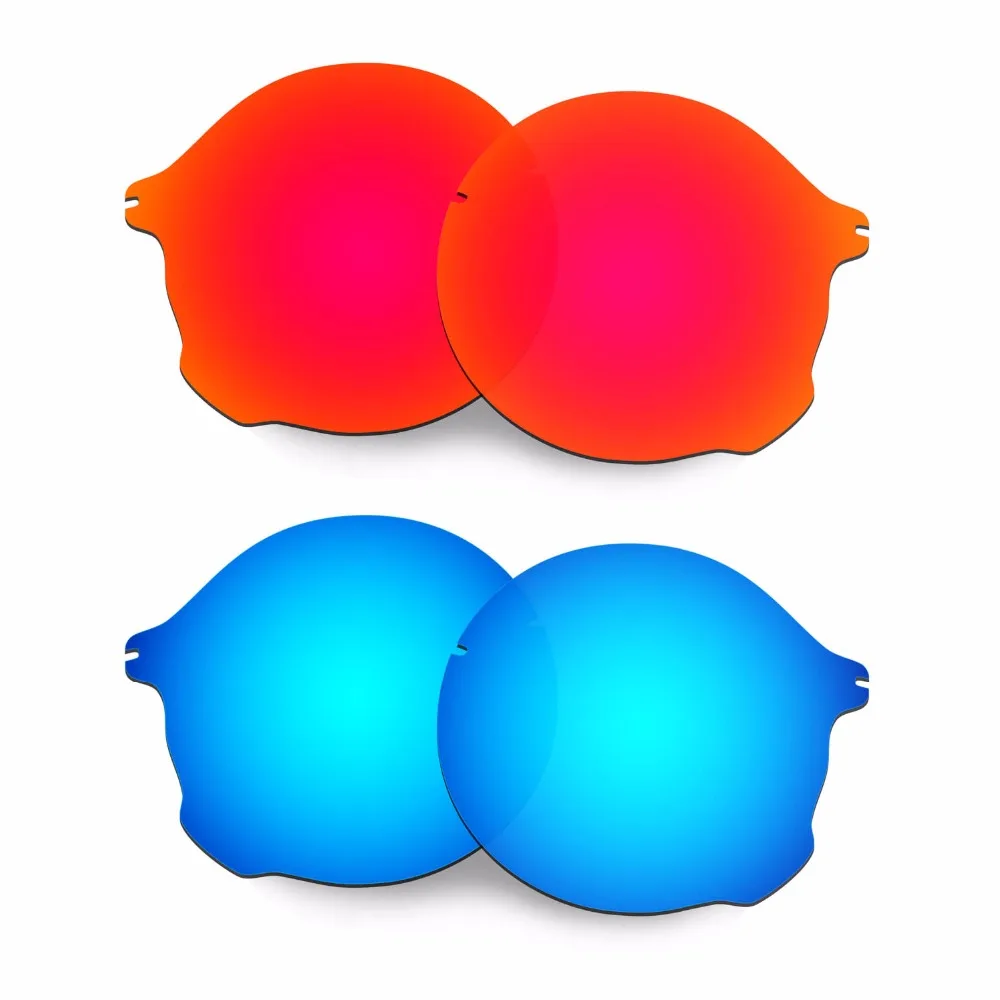 HKUCO для Tailend солнцезащитные очки Поляризованные замены линзы 2 пары-красный и синий